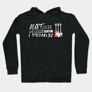 Just One More Guitar I Promise Funny Gifts For GuitaristS Hoodie